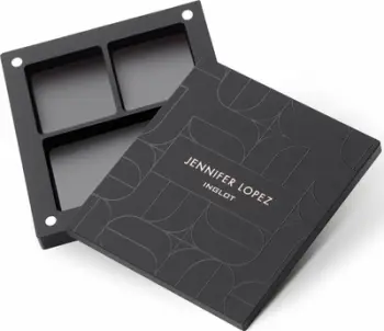 Paletë grimi Inglot Jlo X Freedom System 3, për 3 refille, e zezë
