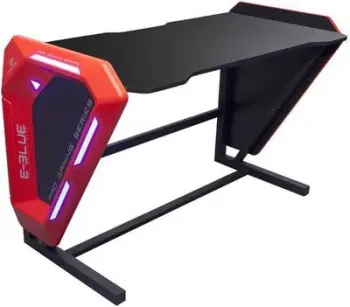 Tavolinë gaming E-Blue EGT002BK, 125 x 80.8 cm, e kuqe