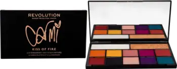 Paletë grimi Revolution Carmi Kiss of Fire, 10 x 2g, 2 x 3.5g, shumëngjyrëshe