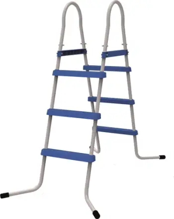 Shkallë pishine JiLong Pool Ladder JILONG, 109 cm, kapacitet 150 kg, gri