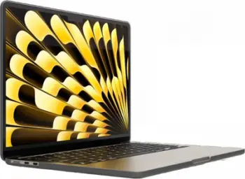 Mbulesë Next One SafeGuard për MacBook Air 15" M2 M3, smoke black
