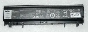 Bateri laptopi Dell M7T5F, 65Wh, 6 qeliza, e zezë