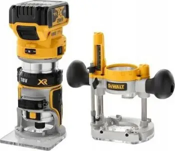 Frezë rruazimi Dewalt DCW604P2, 18V, 2 bateri 5.0Ah, e verdhë