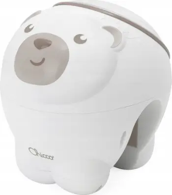 Projektor nate për bebe Chicco First Dreams Polar Bear, muzikë dhe drita, bezhë