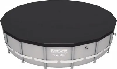 Mbulesë pishine Bestway Flowclear, 488 cm, PVC, blu - 1
