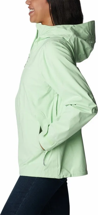 Xhaketë femrash Columbia Ampli-Dry Waterproof Shell 1938973372, najlon, rezistente ndaj ujit, e gjelbër - 3