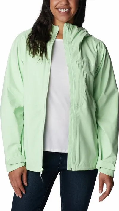 Xhaketë femrash Columbia Ampli-Dry Waterproof Shell 1938973372, najlon, rezistente ndaj ujit, e gjelbër - 4