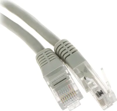 Kabllo rrjeti Conotech Patchcord RJ45 Cat 5e, 7.5 m, gri - 1