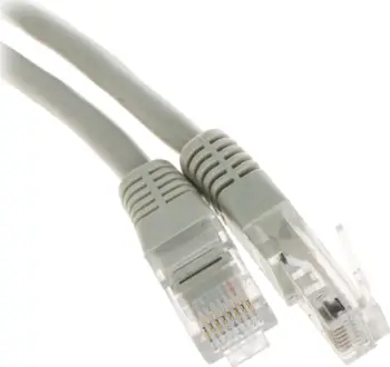 Kabllo rrjeti Conotech Patchcord RJ45 Cat 5e, 7.5 m, gri