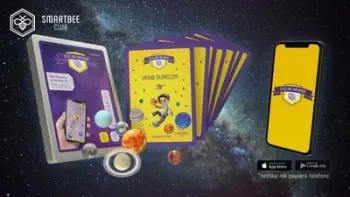 Set edukativ AR SmartBee Stellar Galaxia, Sistemi Diellor, lojëra interaktive, shumëngjyrësh