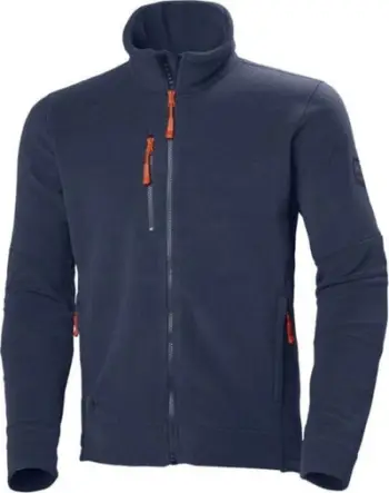 Xhaketë fleece Helly Hansen Kensington, Polartec Wind Pro, navy blue