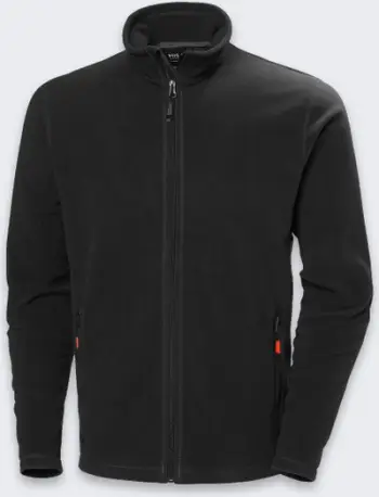 Xhaketë fleece Helly Hansen Oxford Light, e lehtë, poliestër, e zezë