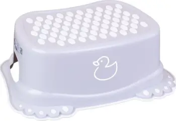 Shkallë tualeti për fëmijë Tega Baby Non-slip Duck, kundër rrëshqitjes, gri