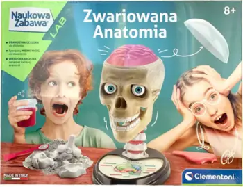 Set edukativ Clementoni Scientific Fun Anatomy, për anatomi, për fëmijë 8+