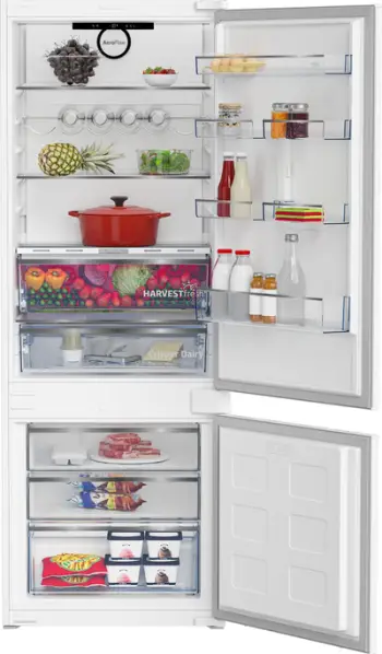 Frigorifer Beko BCNE400E40SN, NeoFrost, HarvestFresh, i bardhë