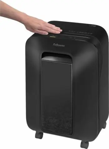 Shkatërrues letrash Fellowes Powershred LX200, prerje mini-cut, kosh 30L, i zi