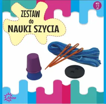 Set edukativ qepjeje Abino Sewing Learning Set ABINO, për fëmijë