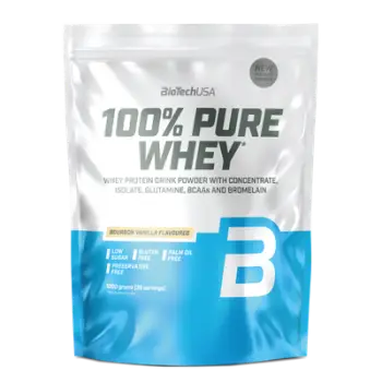 Proteinë 100% PURE WHEY, 1kg Bourbon Vanilla