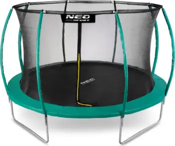 Mbulesë për trampolinë Neo-Sport, 252 cm, e gjelbër