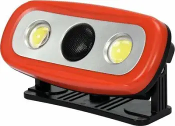 Prozhektor portativ Yato YT-81808, 2000 lm, altoparlant Bluetooth, i verdhë