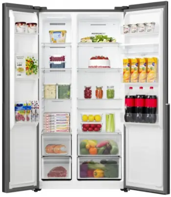 Frigorifer Side by Side Gorenje NRS917E41BXWD, klasa E, inoks