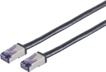 Kabllo rrjeti Lanview LVN-CAT6A-FLEX, Cat6a, 2m, S/FTP, e zezë