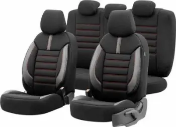 Mbulesë sediljeje makine Otom OT74047, tekstil, e zezë