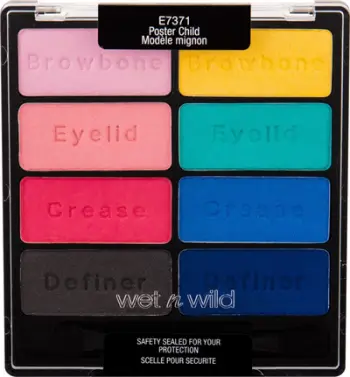 Paletë sysh Wet n Wild Color Icon E7371 Poster Child, 8 nuanca, 6g