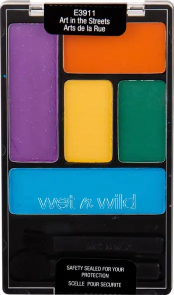 Paletë sysh Wet n Wild Color Icon E3911 Art in the Streets, 5 nuanca, 6 g