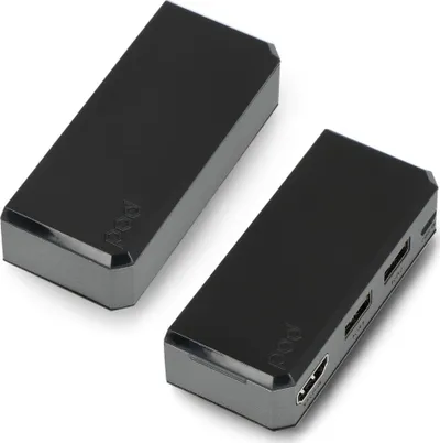 Kuti Argon40 POD Case për Raspberry Pi Zero 2 W, modul HDMI USB Hub, alumini - 1