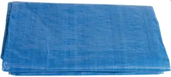 Mbulesë plastike Topex Tarpaulin, 5x8 m, 80 g/m2, blu