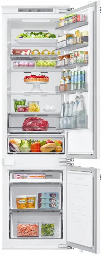 Frigorifer i integruar Samsung BRB70F30AEF0EO, 298L, 193cm, i bardhë