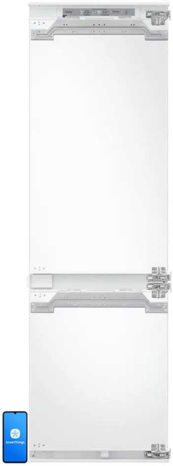 Frigorifer i integruar Samsung BRB80F26ADF0EO AI, 190L, No Frost, 177.5cm, i bardhë