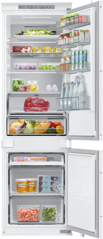 Frigorifer i integruar Samsung BRB80F26CES0EO, 267L, WiFi, i argjendtë