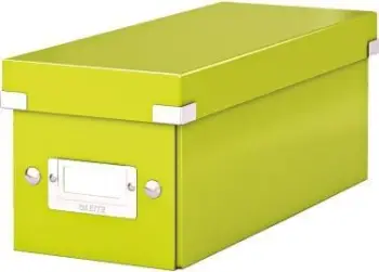 Kuti arkivimi Leitz Click &amp; Store 10K260D, për CD, karton i laminuar, jeshile