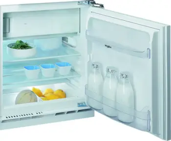 Frigorifer i inkastruar Whirlpool WBUF011, 108L 18L, klasa E, i bardhë