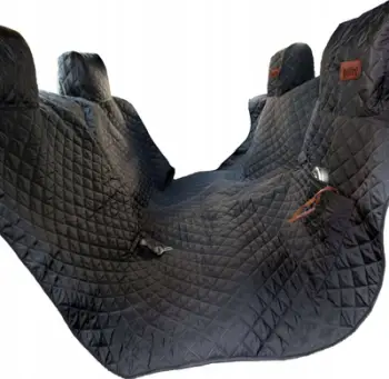 Mbulesë sediljeje për qen Reedog Protective Car Seat Cover M, cordura, me zinxhir, e zezë