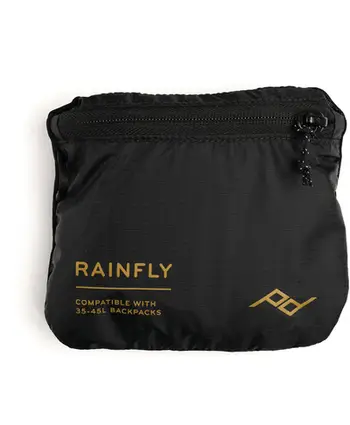 Mbulesë shiu për çantë Peak Design Rainfly 45L, najlon ripstop, e zezë