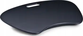 Tavolinë laptopi Zeller Lap Tray, MDF, 59x40x6 cm, e zezë