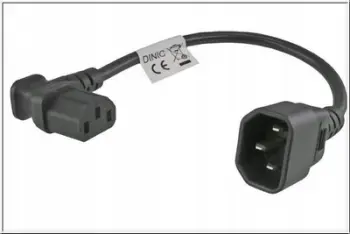 Kabllo rryme Microconnect PEA1416, 0.3m, C13 në C14, e zezë