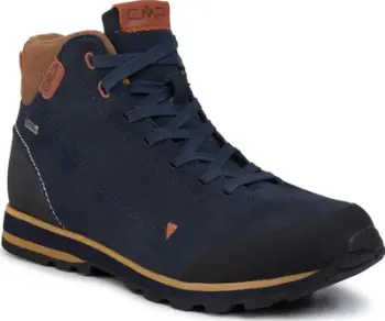 Këpucë trekking CMP Elettra Mid M 38Q4597, Waterproof, Clima Protect, blu navy