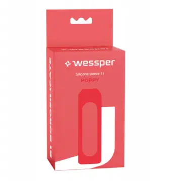Mbulesë silikoni Wessper Poppy për shishe B1 1L, BPA Free, e kuqe