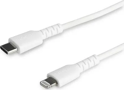 Kabllo StarTech.com USB C në Lightning, 2 m, e bardhë - 1