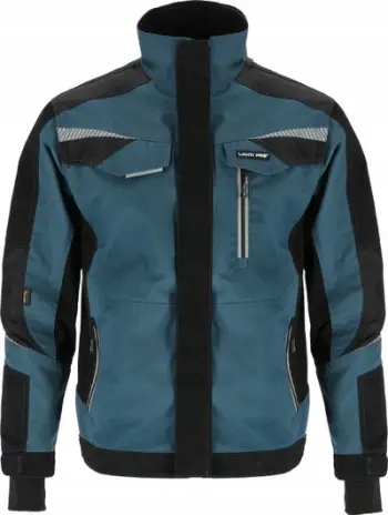 Xhaketë pune Lahti Turquoise Black, 2XL, elemente reflektuese, elastike