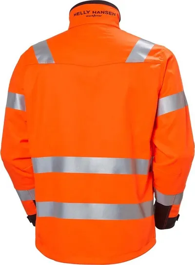 Xhaketë pune Helly Hansen Workwear ALNA 2.0, reflektuese, për burra, e verdhë - 2
