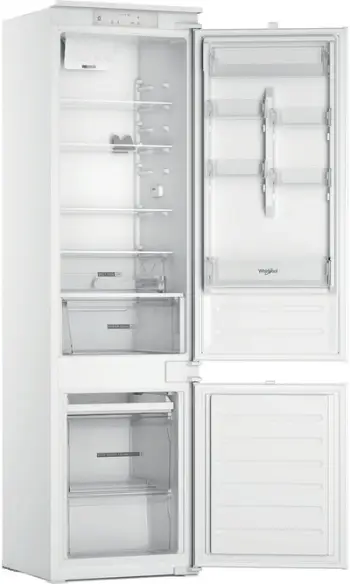 Frigorifer i kombinuar Whirlpool WHC20D023B1 SF, i integruar, 60cm, klasa E, i bardhë