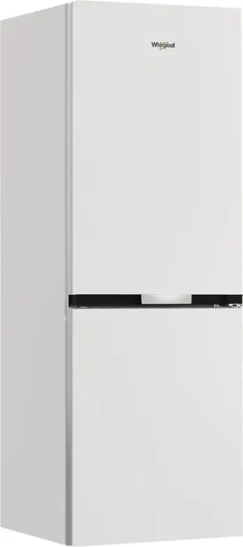 Frigorifer i kombinuar Whirlpool WHK25364W4E, 316L, dizajn modern, i bardhë