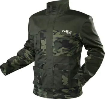 Xhaketë pune Neo CAMO, L, e gjelbër