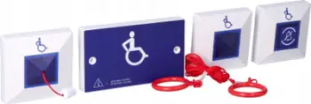 Panel alarmi emergjent Fulleon CFEAPULLKIT VoCALL, 2 zona, i kuq