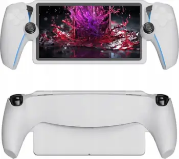 Mbulesë silikoni JYS P5183 për Sony PlayStation PS Portal, kapje antirrëshqitëse, e bardhë